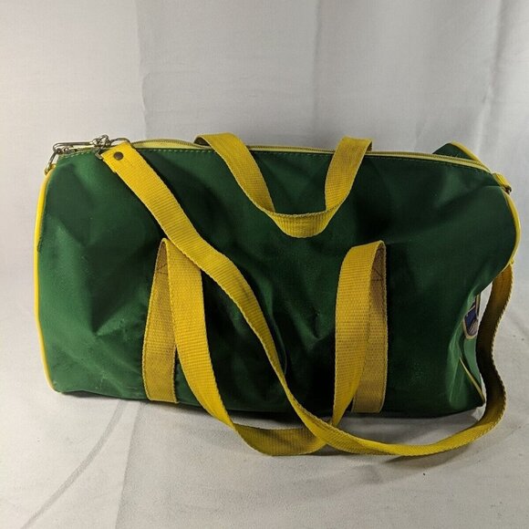 RARE Wimbledon 100th Championships 100 Years 1977 Vintage Green Gym Duffle Bag - Picture 7 of 16
